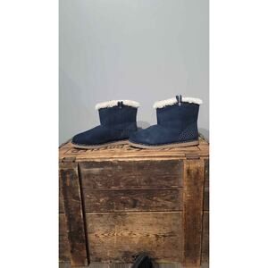Target Blue Winter Boots Size 6